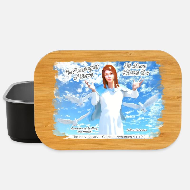 Mariä Himmelfahrt in Cielo - Madonna - Lunch Box - Schwarz