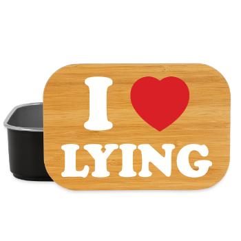 Expression of Liberation, I Love Lying - Lunch Box - black - Front