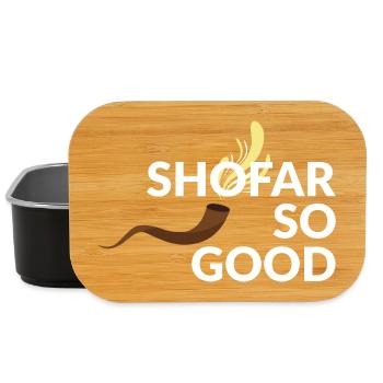 Shofar so good - Lunch Box - black - Front