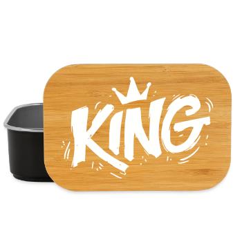 König Roi du graffiti - Boîte à goûter - noir - Devant