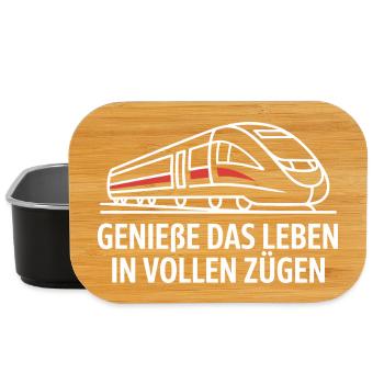 Railway Enjoy life to the fullest Railway - Lunch Box - black - Front