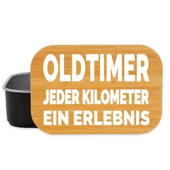 Oldtimer - Lunch Box - Schwarz - Vorne
