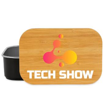 Tech Show Neon Blob Tee - Lunch Box - black - Front