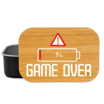 Gaming Gamer Video Games Controllers Gaming Gamers - Lunch Box - black - Front