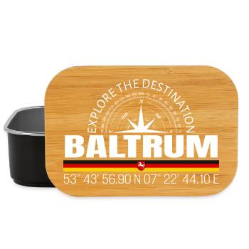 Baltrum - Lunch Box - Schwarz - Vorne