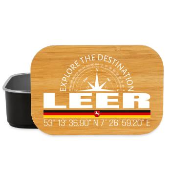 Leer - Lunch Box - Schwarz - Vorne
