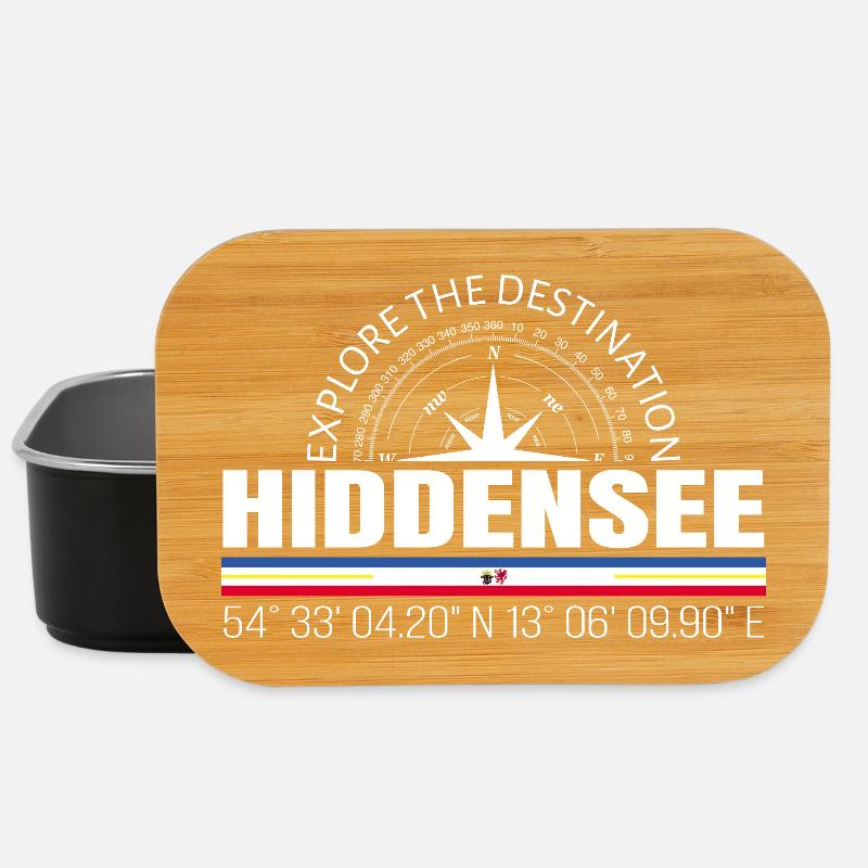 Hiddensee - Lunch Box - Schwarz