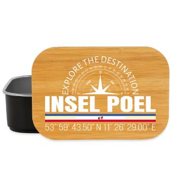 Insel Poel - Lunch Box - Schwarz - Vorne