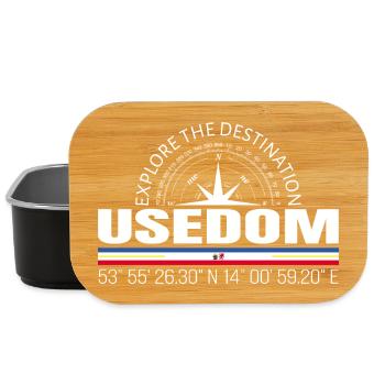Usedom - Lunch Box - Schwarz - Vorne