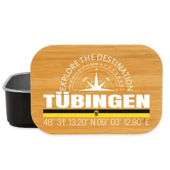 Tübingen - Lunch Box - black - Front