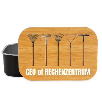 CEO of Rechenzentrum Leiter - Lunch Box - Schwarz - Vorne