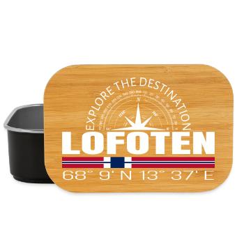 Lofoten - Lunch Box - black - Front