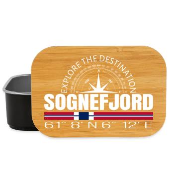 Sognefjord - Boîte à goûter - noir - Devant