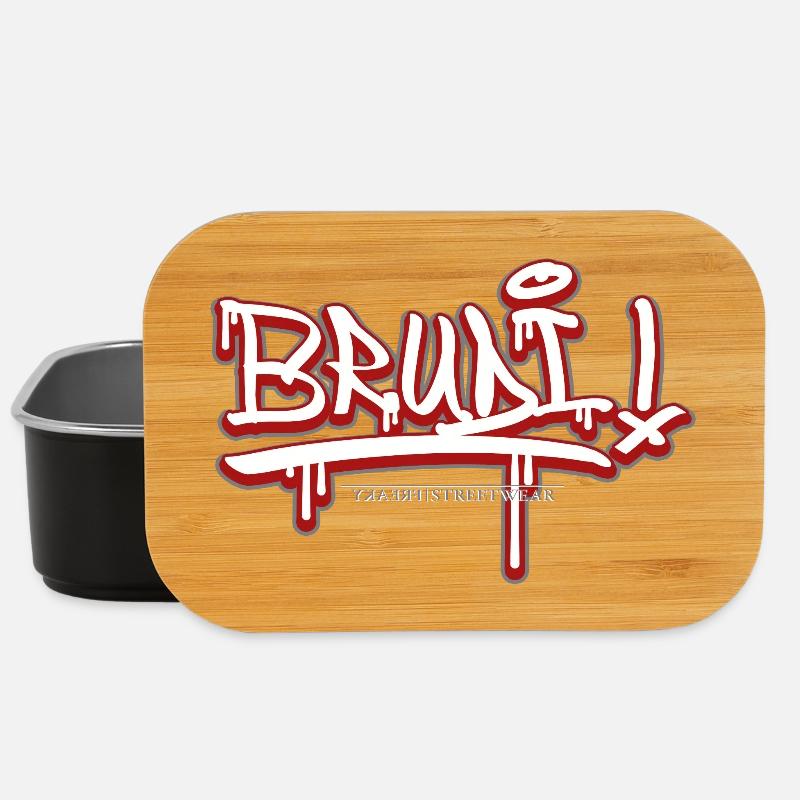 Brudi - Lunch Box - Schwarz