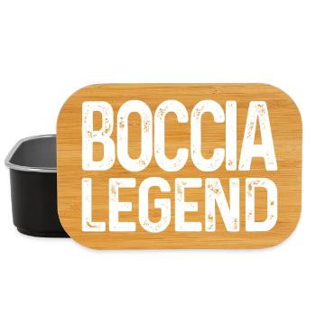 Bocciaspieler Boccia Legend Kugeln Boccia - Lunch Box - Schwarz - Vorne