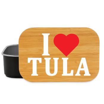 t-shirt Io amo Tula t-shirt Sardaigne idée cadeau - Boîte à goûter - noir - Devant