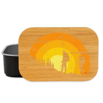 Silhouetten des Sunset Trail - Lunch Box - Schwarz - Vorne