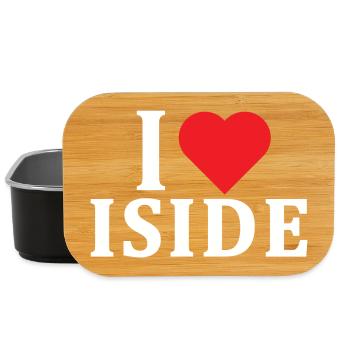 t-shirt I love Isis t-shirt gift idea - Lunch Box - black - Front