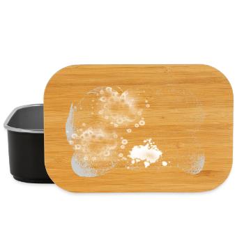 Supernova Orbit Background transparent stormy - Lunch Box - Schwarz - Vorne