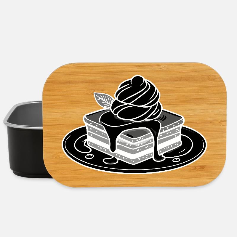 Brownie chaud - Boîte à goûter - noir