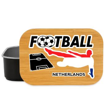 Football Fever Pays-Bas - Boîte à goûter - noir - Devant