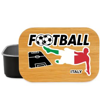 Football fever Italy - Lunch Box - black - Front