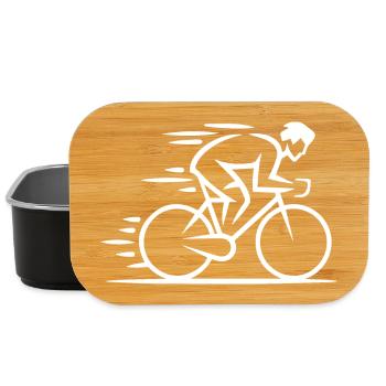 Minimalist Cycle - Lunch Box - black - Front