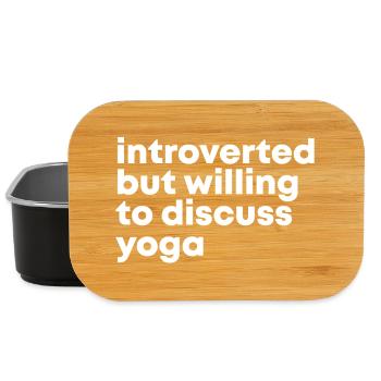 Yoga - Lunch Box - black - Front