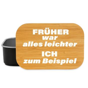 EVERYTHING USED TO BE EASIER - Lunch Box - black - Front