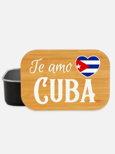Ich liebe Kuba, made in Cuba - Lunch Box - Schwarz