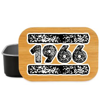 1976 Retro Celebration Design - Lunch Box - Schwarz - Vorne