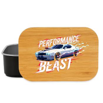Conception de performance de muscle car - Boîte à goûter - noir - Devant