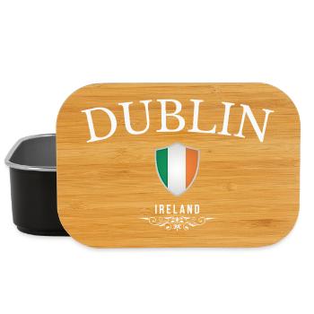 J’adore Dublin, Dublin souvenir - Boîte à goûter - noir - Devant