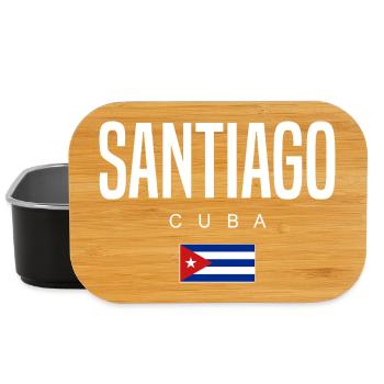 Santiago Cuba Cubans - Lunch Box - black - Front