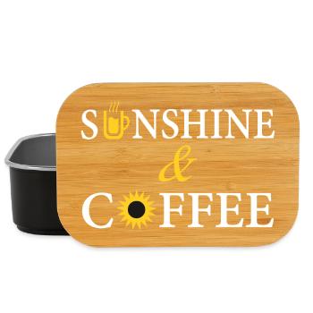 Café Soleil - Boîte à goûter - noir - Devant