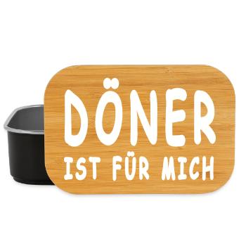 Döner - Lunch Box - Schwarz - Vorne