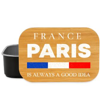 Paris, France – Toujours une bonne idée Design - Boîte à goûter - noir - Devant