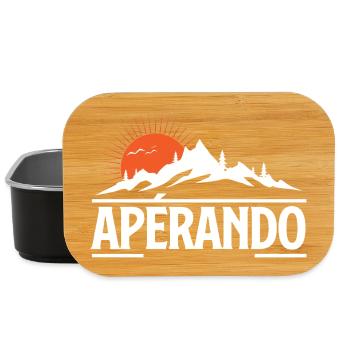 Sun Mountain Abenteuer - Lunch Box - Schwarz - Vorne