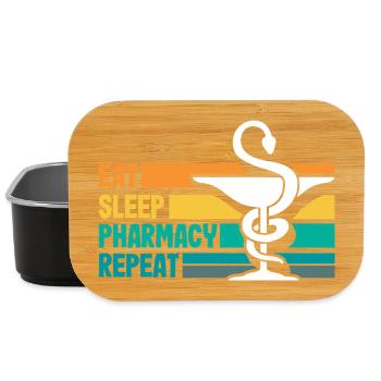 Apotheker Pharmazeutisch-technischer - Lunch Box - Schwarz - Vorne