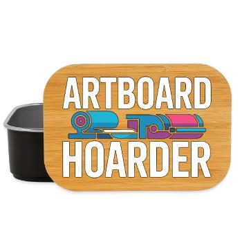 Print Designer Artboard Hoarder Creative Designer - Lunch Box - Schwarz - Vorne