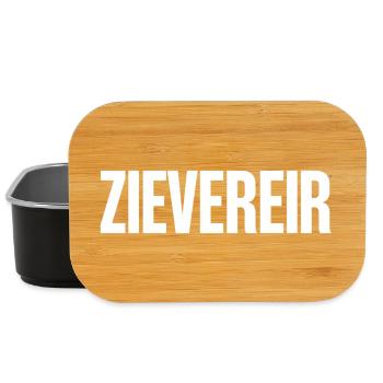 Zievereir, Antwerpener Wortshirt. - Lunch Box - Schwarz - Vorne
