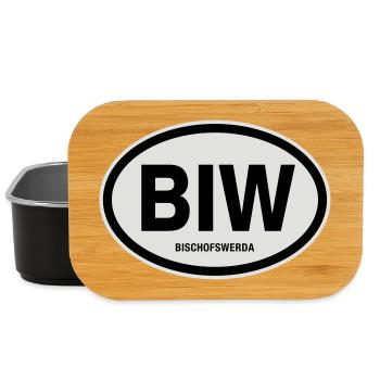 BIW Bischofswerda - Lunch Box - Schwarz - Vorne