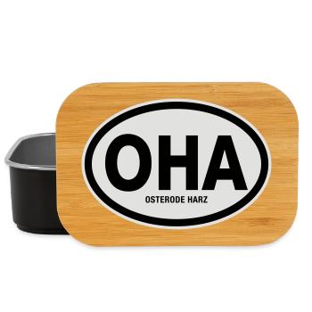 OHA Osterode Harz - Lunch Box - Schwarz - Vorne