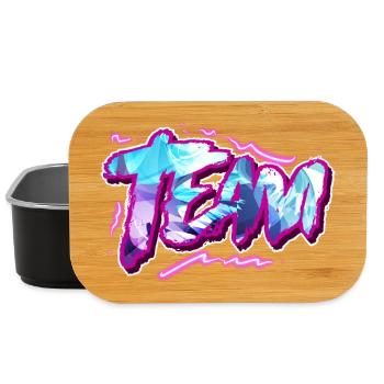 Team - Lunch Box - Schwarz - Vorne