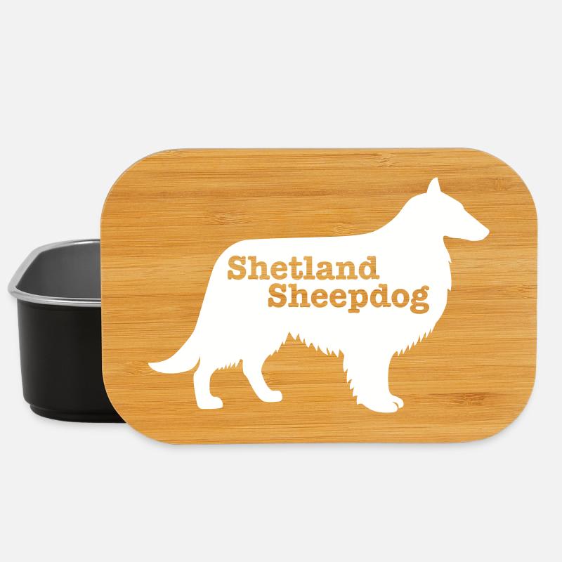 Berger Shetland - Boîte à goûter - noir