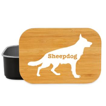 Schäferhund - Lunch Box - Schwarz - Vorne