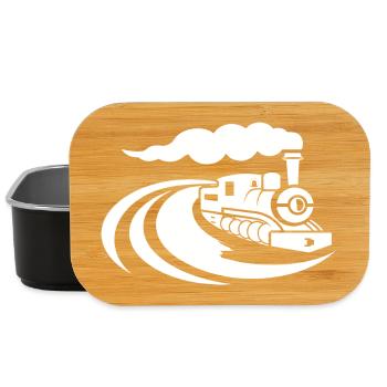 Locomotive - Boîte à goûter - noir - Devant