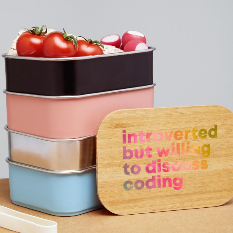 Coding Coding Coding Lunch Box