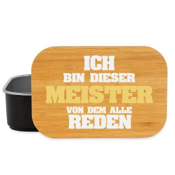 Profession Master - Lunch Box - black - Front