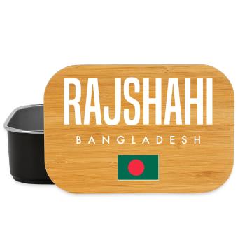 Rajshahi Bangladesh - Lunch Box - black - Front